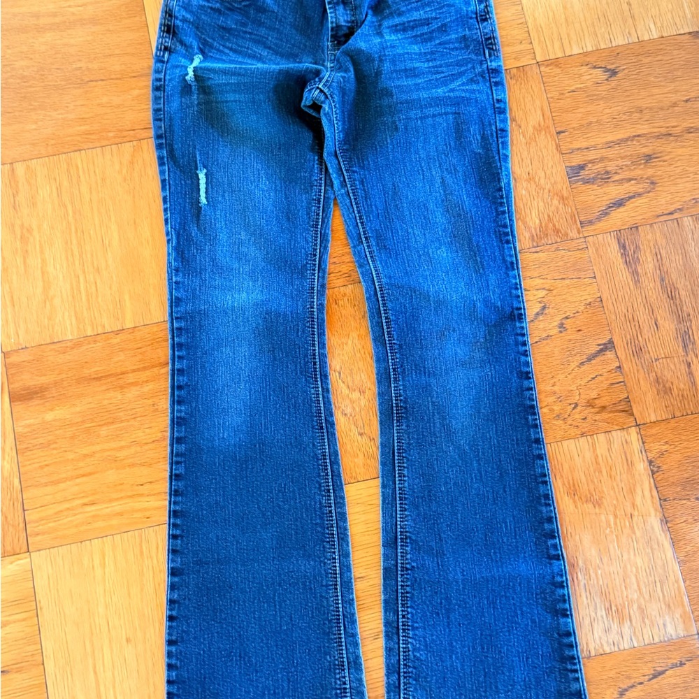 Classic Blue Women's Straight Leg Jeans
